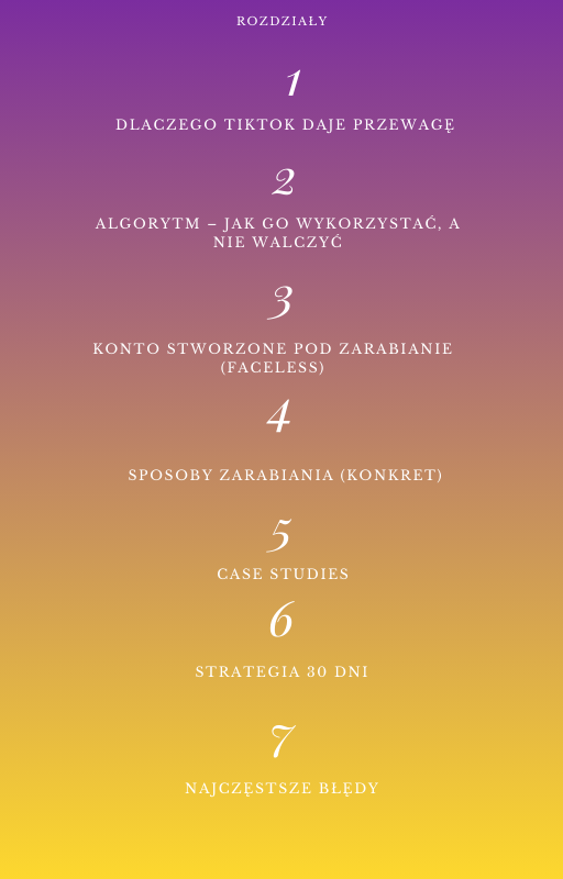 Jak zarabiać na TikToku– kompletny przewodnik od zera do realnych pieniędzy (faceless / 2026)